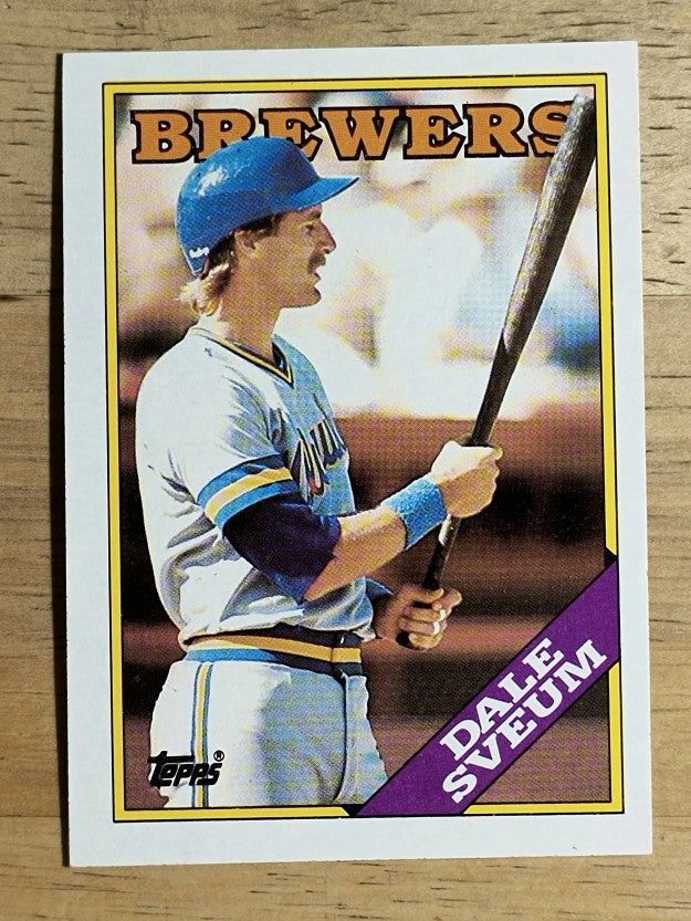 1988 Topps #592 Dale Sveum