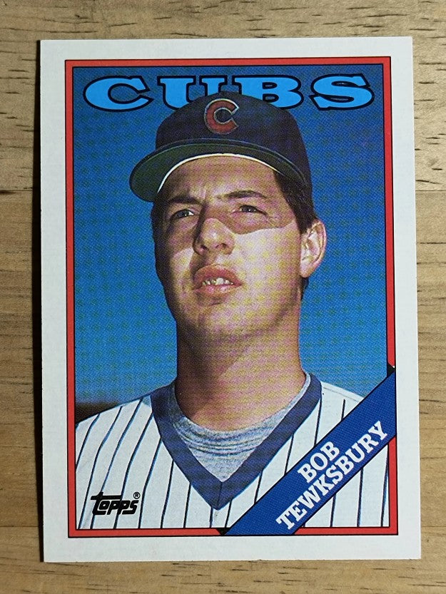 1988 Topps #593 Bob Tewksbury