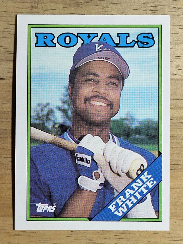 1988 Topps #595 Frank White