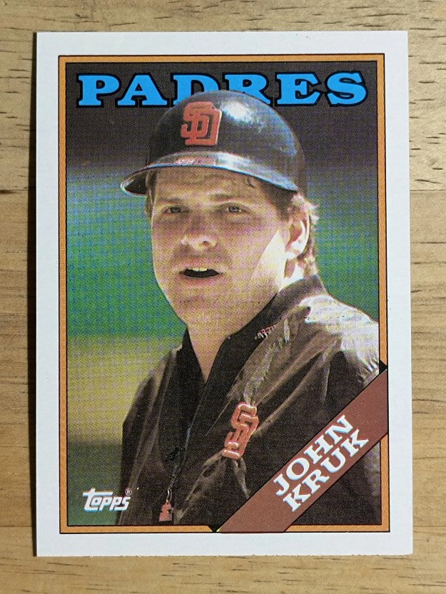1988 Topps #596 John Kruk