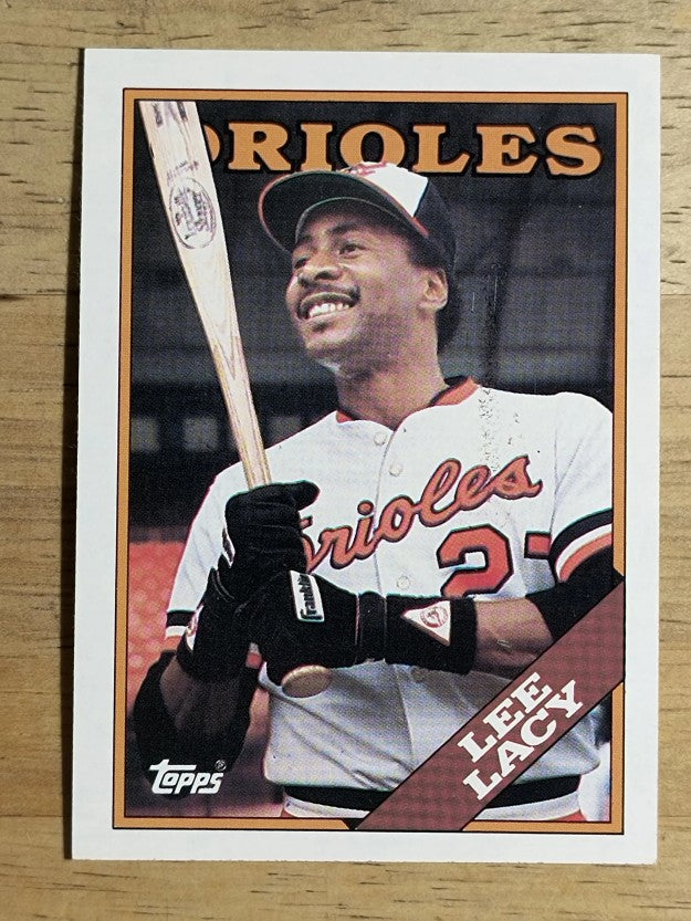 1988 Topps #598 Lee Lacy