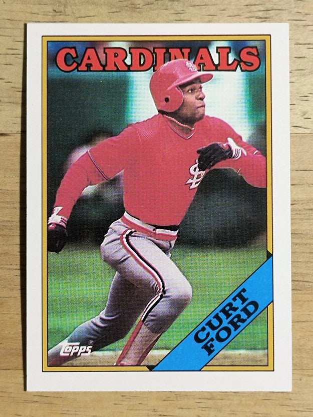 1988 Topps #612 Curt Ford
