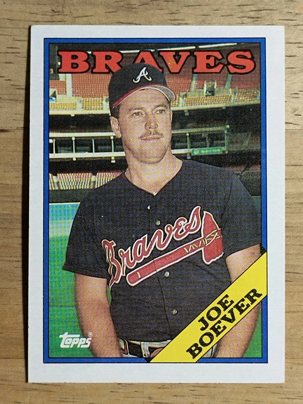 1988 Topps #627 Joe Boever