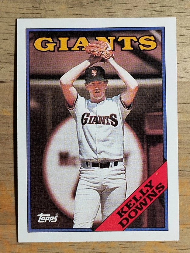 1988 Topps #629 Kelly Downs