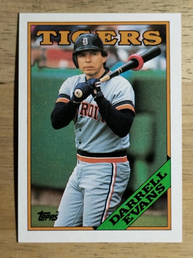 1988 Topps #630 Darrell Evans