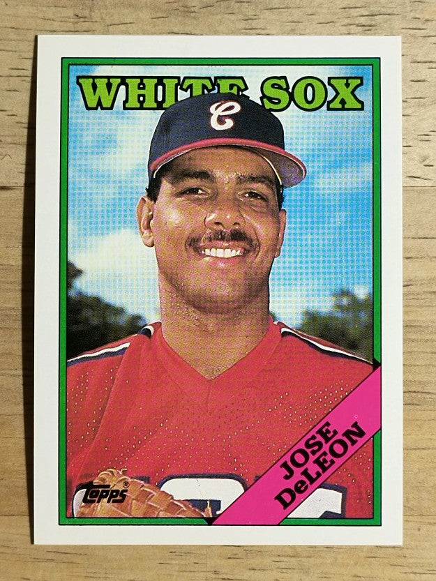 1988 Topps #634 Jose DeLeon