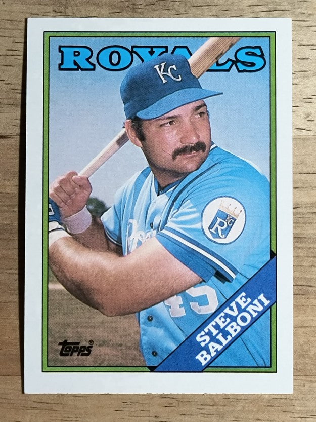 1988 Topps #638 Steve Balboni