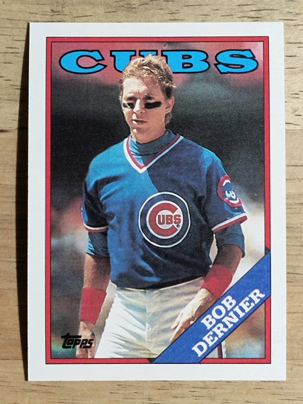 1988 Topps #642 Bob Dernier