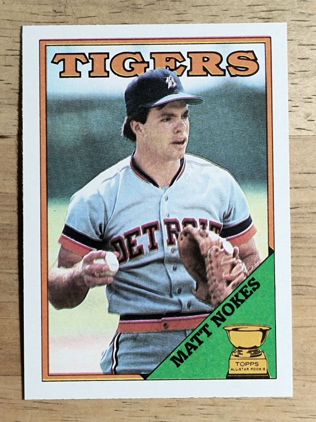 1988 Topps #645 Matt Nokes RC