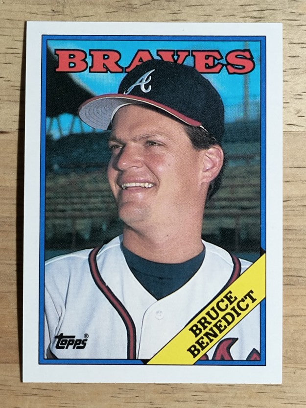 1988 Topps #652 Bruce Benedict
