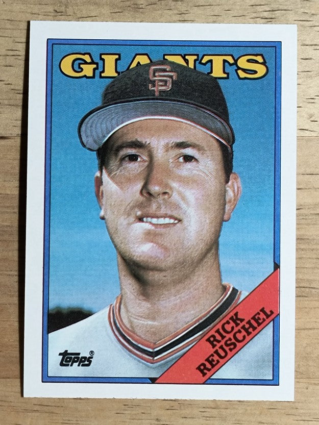 1988 Topps #660 Rick Reuschel