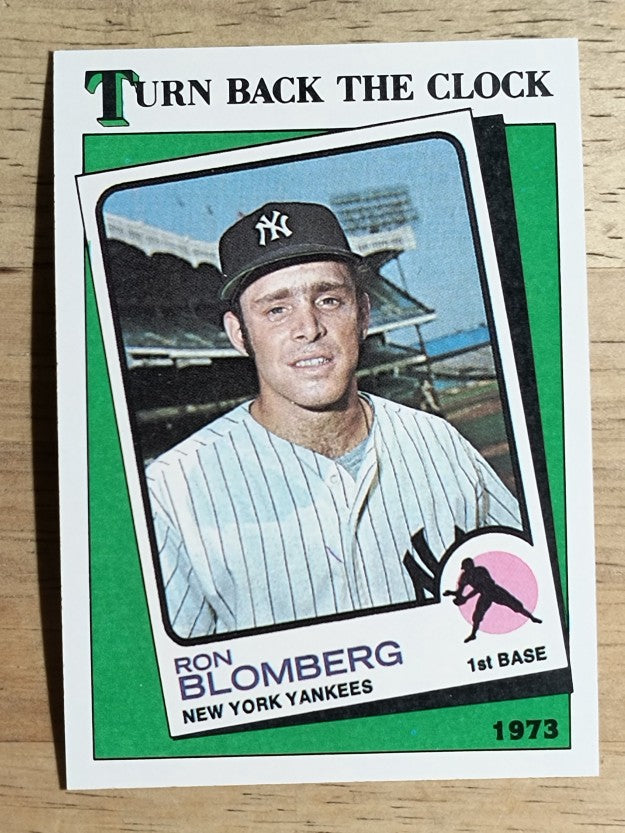 1988 Topps #663 Ron Blomberg TBC