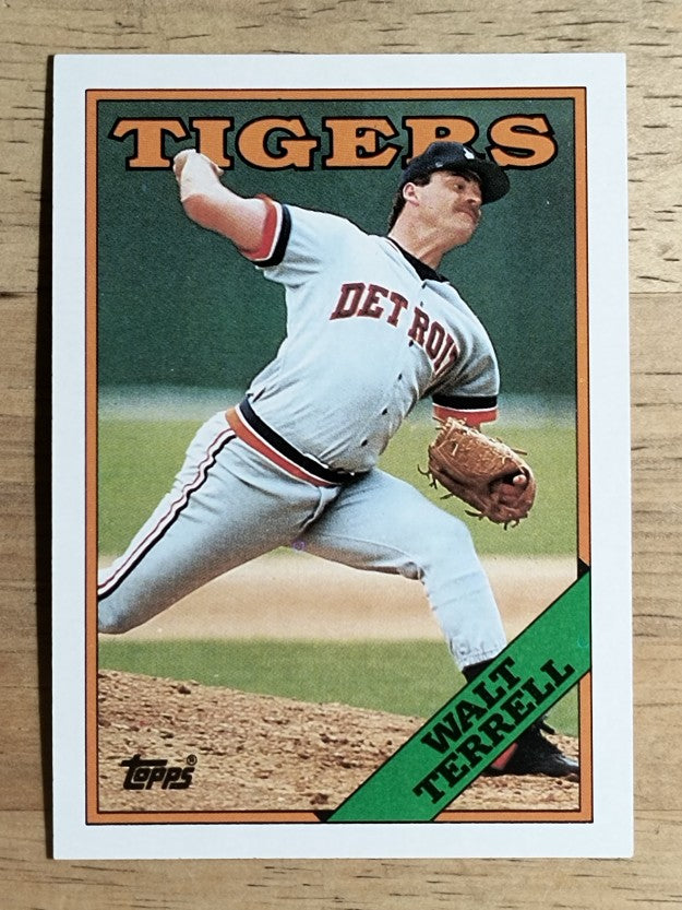 1988 Topps #668 Walt Terrell