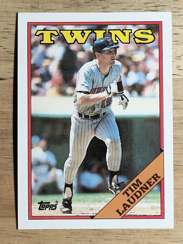1988 Topps #671 Tim Laudner
