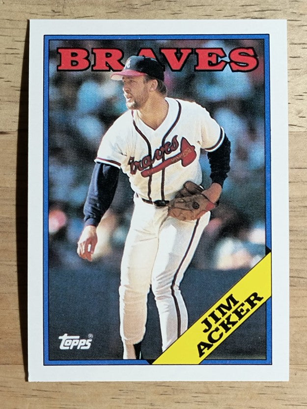1988 Topps #678 Jim Acker