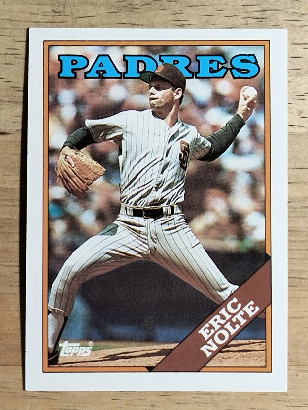 1988 Topps #694 Eric Nolte