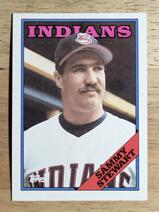 1988 Topps #701 Sammy Stewart