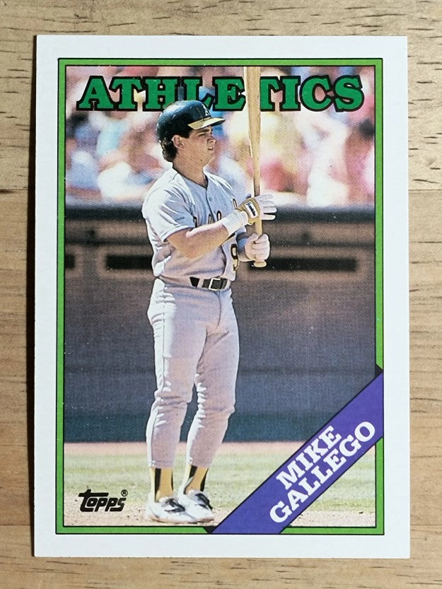1988 Topps #702 Mike Gallego