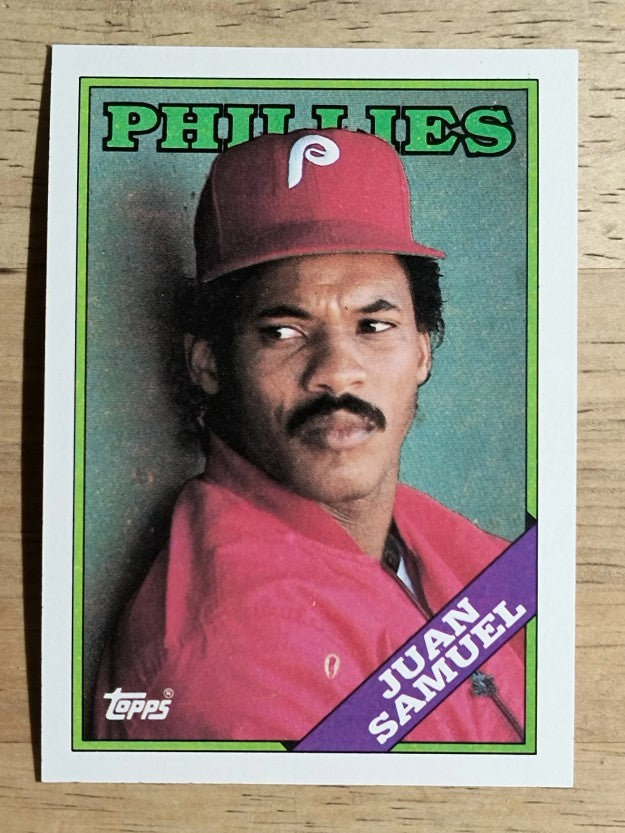 1988 Topps #705 Juan Samuel