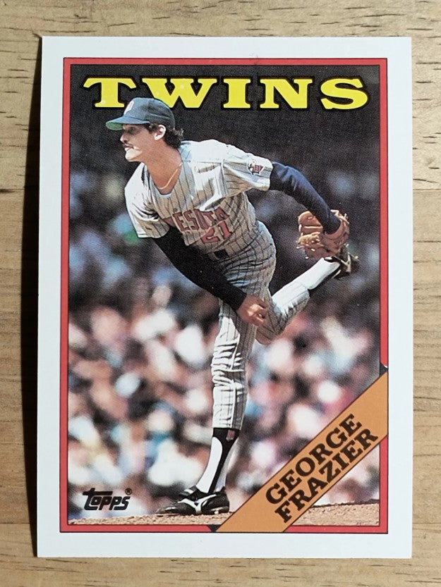 1988 Topps #709 George Frazier