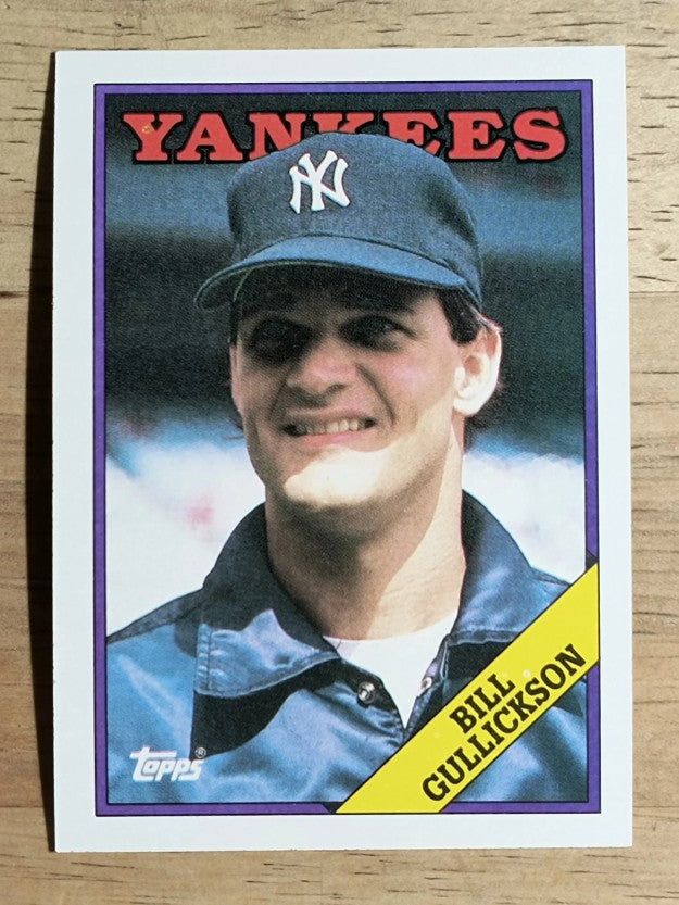 1988 Topps #711 Bill Gullickson