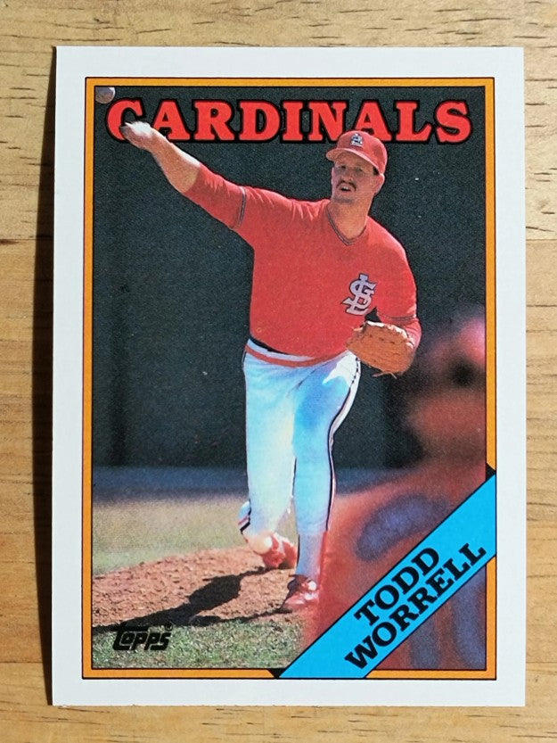 1988 Topps #715 Todd Worrell