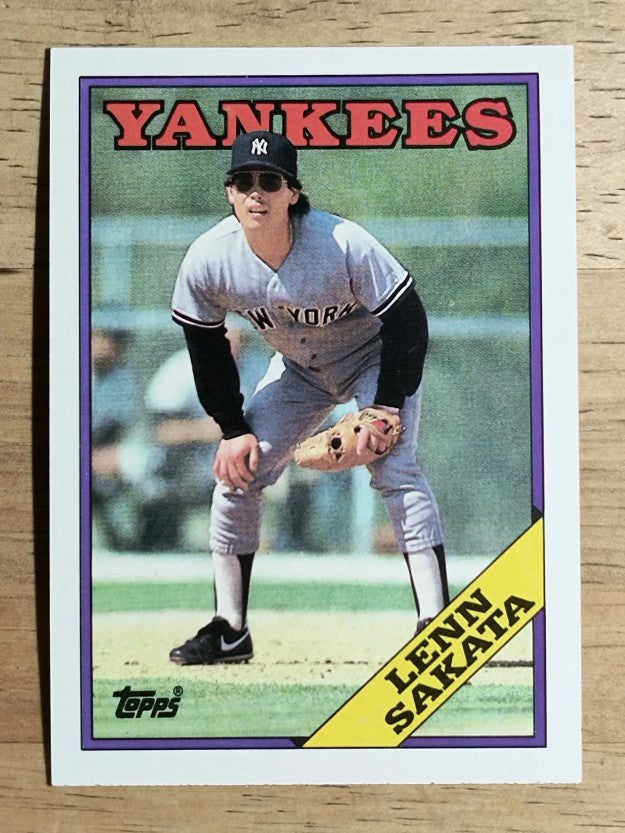 1988 Topps #716 Lenn Sakata
