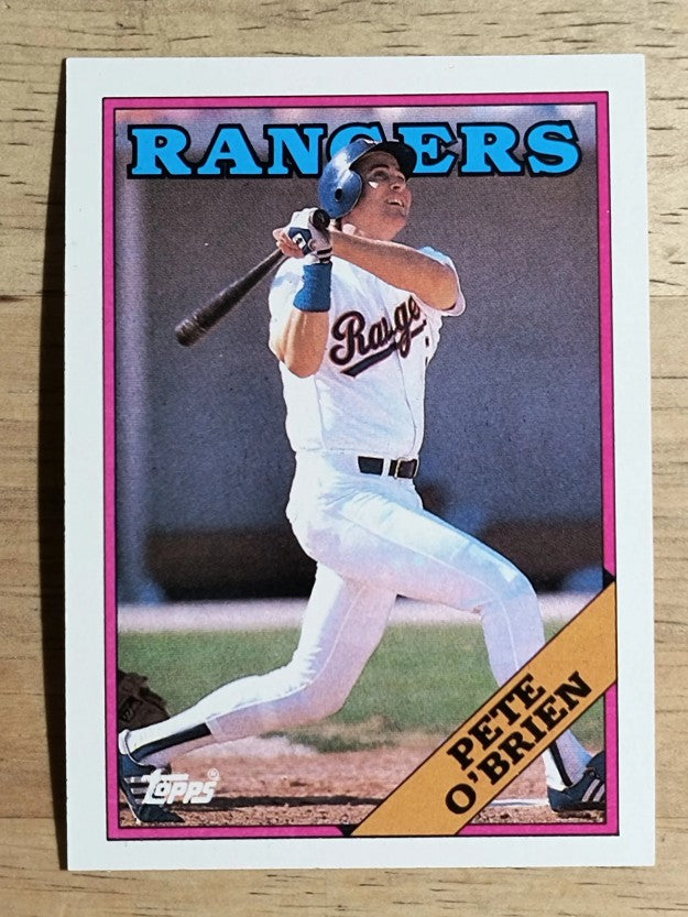 1988 Topps #721 Pete O'Brien