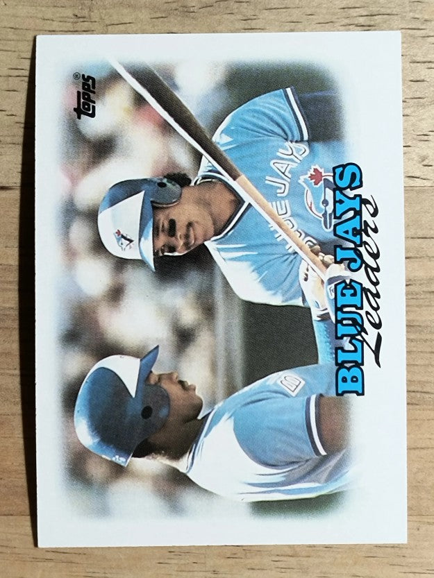 1988 Topps #729 George Bell/Fred McGriff TL
