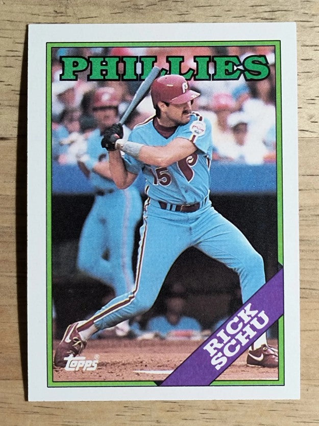 1988 Topps #731 Rick Schu