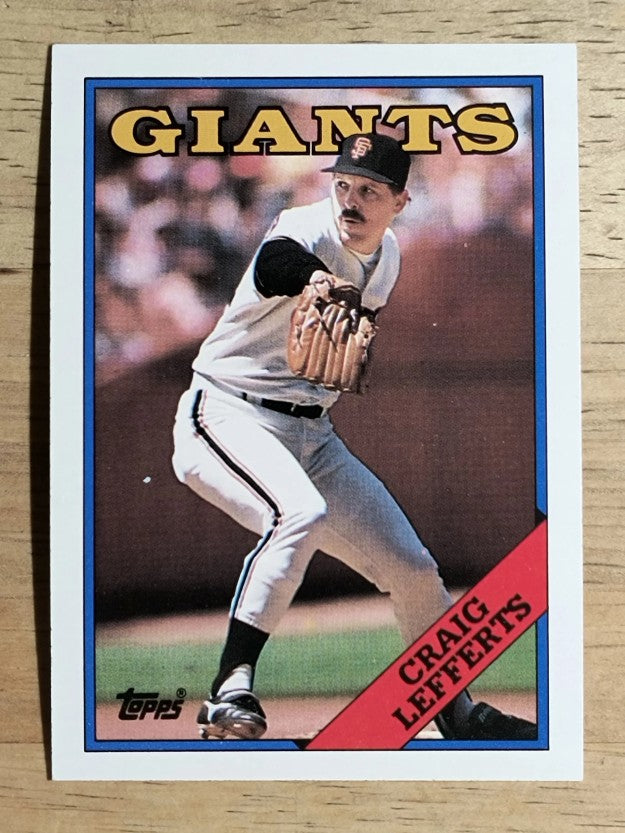 1988 Topps #734 Craig Lefferts