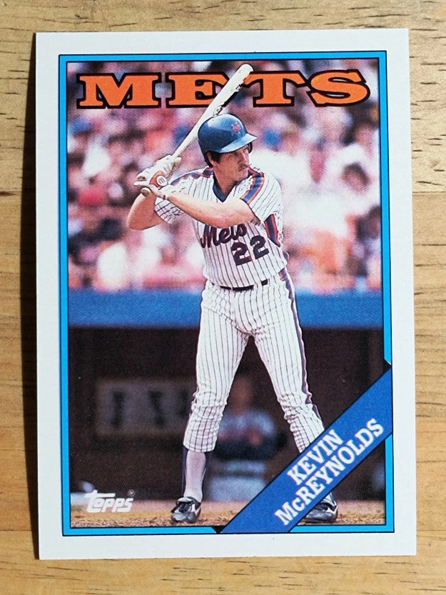 1988 Topps #735 Kevin McReynolds
