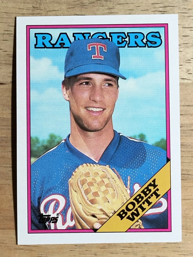 1988 Topps #747 Bobby Witt