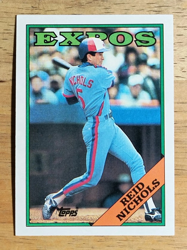 1988 Topps #748 Reid Nichols