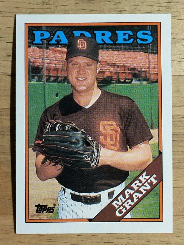 1988 Topps #752 Mark Grant
