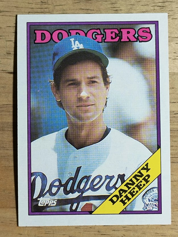 1988 Topps #753 Danny Heep