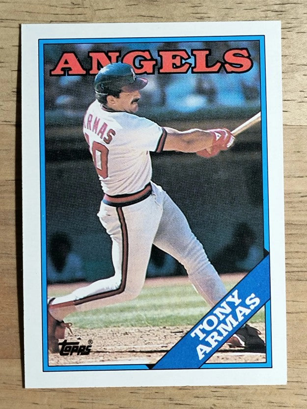 1988 Topps #761 Tony Armas