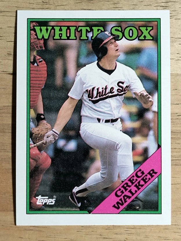 1988 Topps #764 Greg Walker