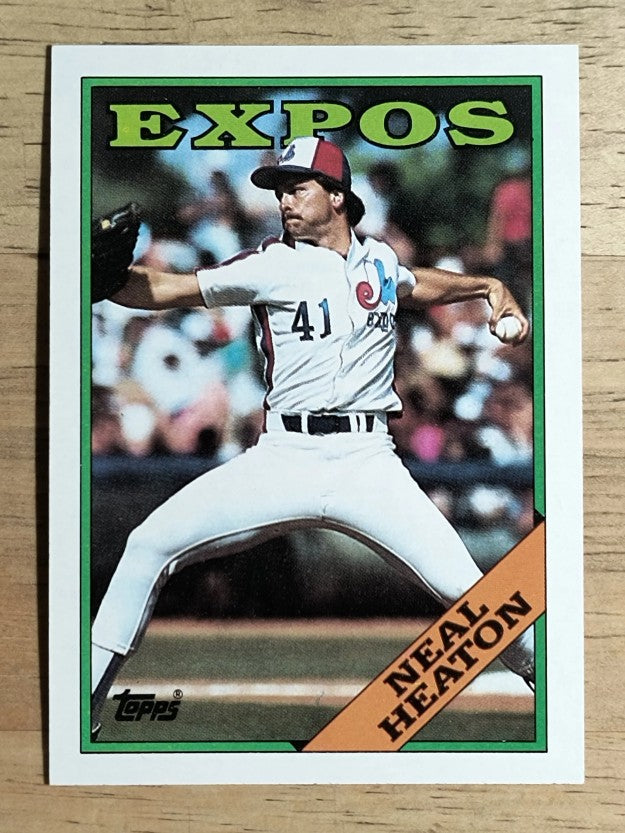 1988 Topps #765 Neal Heaton