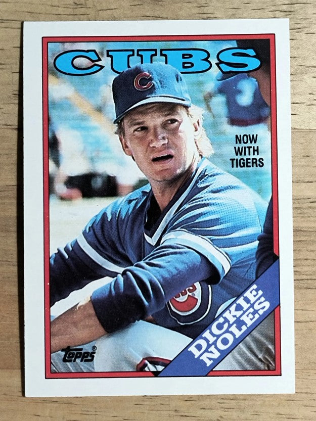 1988 Topps #768 Dickie Noles