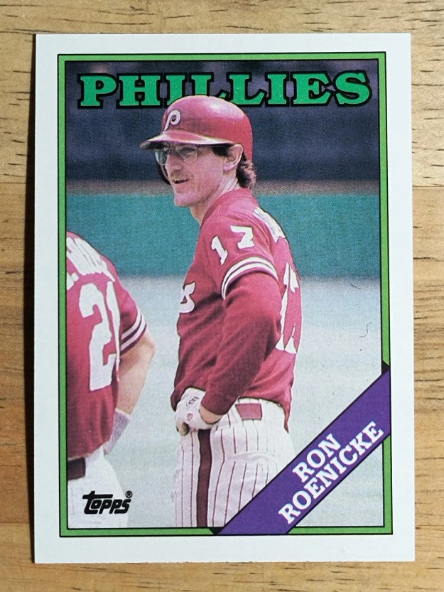 1988 Topps #783 Ron Roenicke