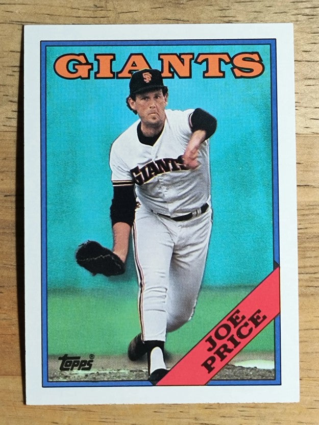 1988 Topps #786 Joe Price