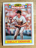1988 Topps Rookies #19 Kelly Downs