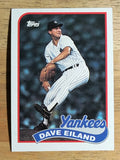1989 Topps #8 Dave Eiland