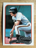 1989 Topps #15 Robby Thompson