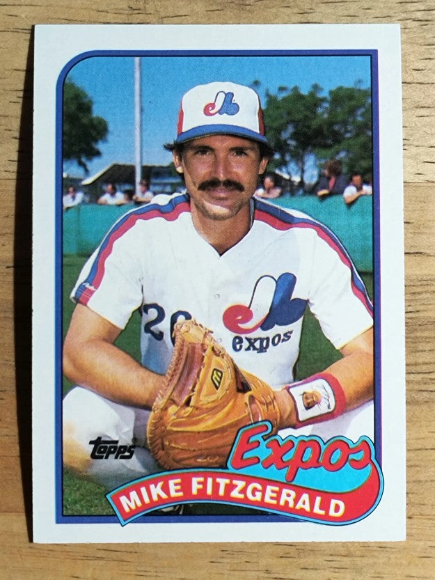 1989 Topps #23 Mike Fitzgerald
