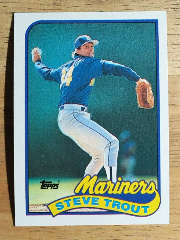 1989 Topps #54 Steve Trout