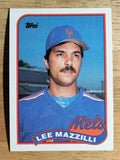1989 Topps #58 Lee Mazzilli