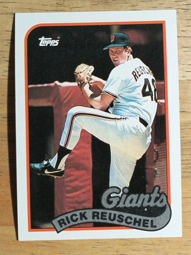 1989 Topps #65 Rick Reuschel