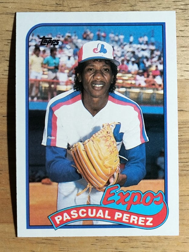 1989 Topps #73 Pascual Perez